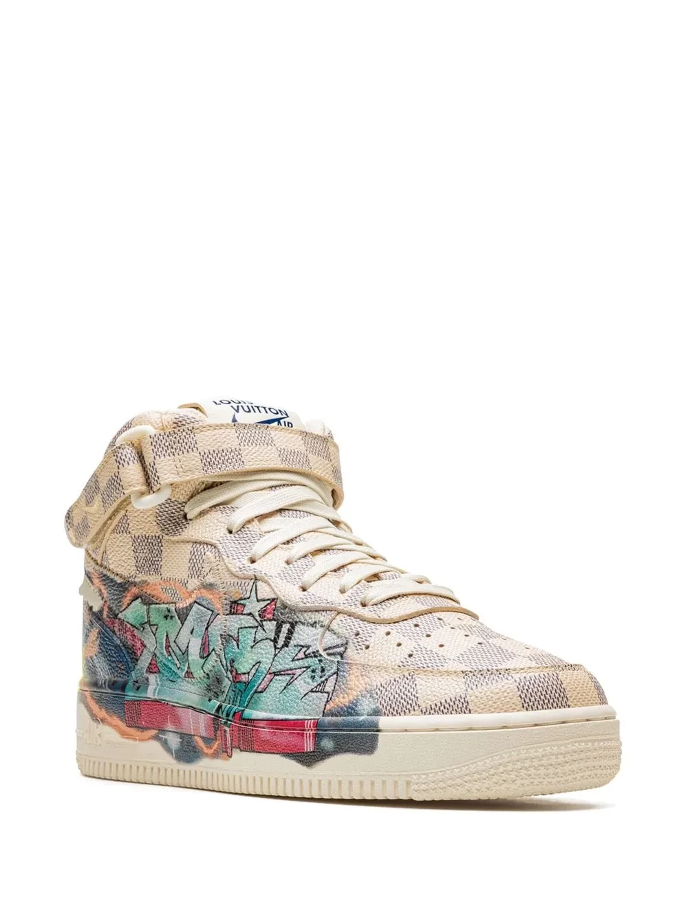 x Louis Vuitton Air Force 1 Mid "Virgil Abloh - Graffiti" sneakers